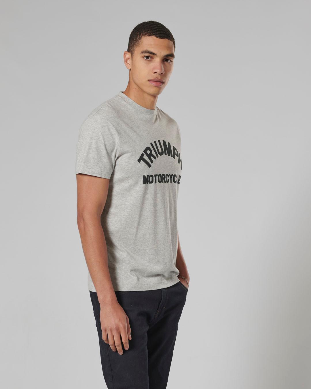 BURNHAM T-SHIRT GREY MARL M image 3