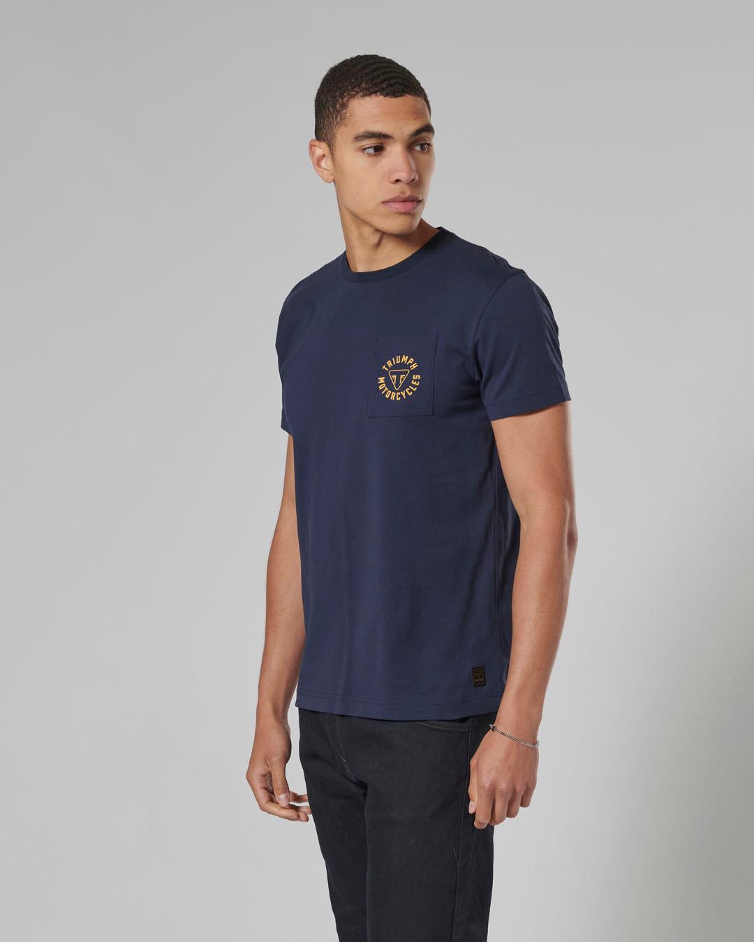 NEWLYN T-SHIRT BLACK IRIS L image 3