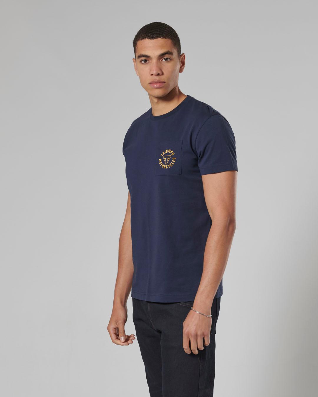 NEWLYN T-SHIRT BLACK IRIS M image 6