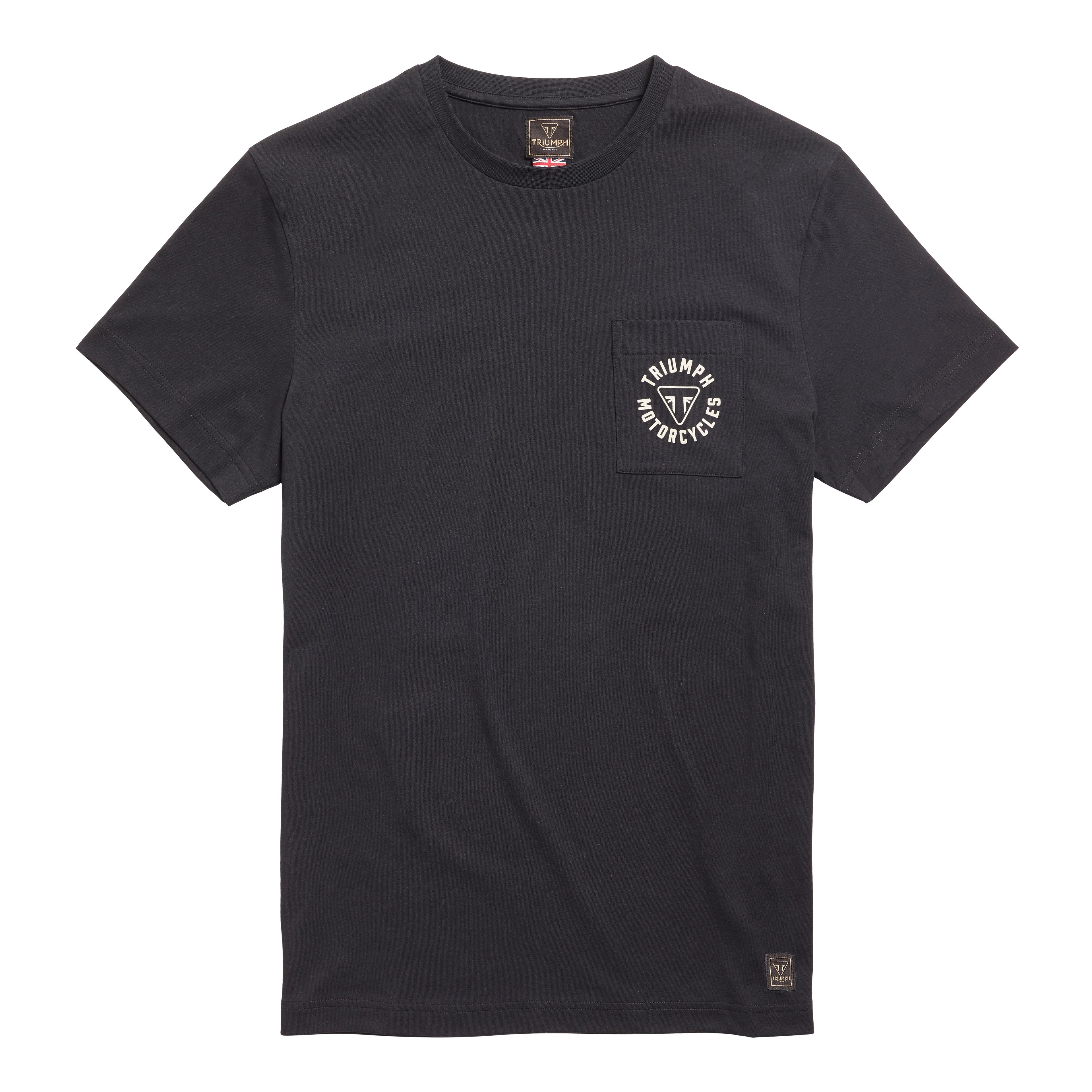 NEWLYN T-SHIRT JET BLACK L image 1