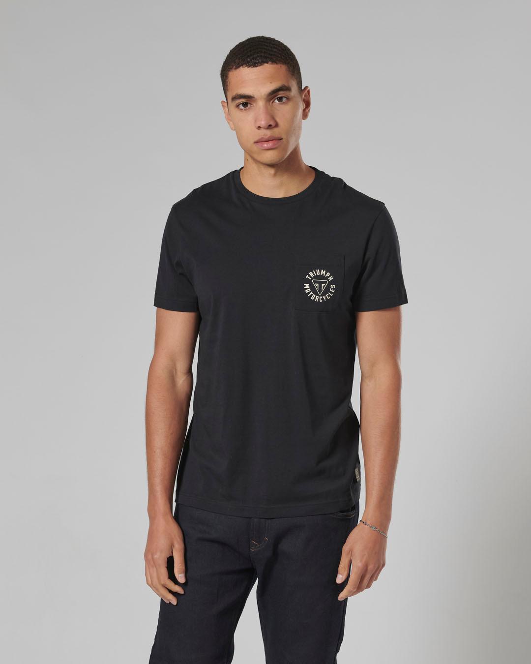 Newlyn T-shirt Jet Black photo 4