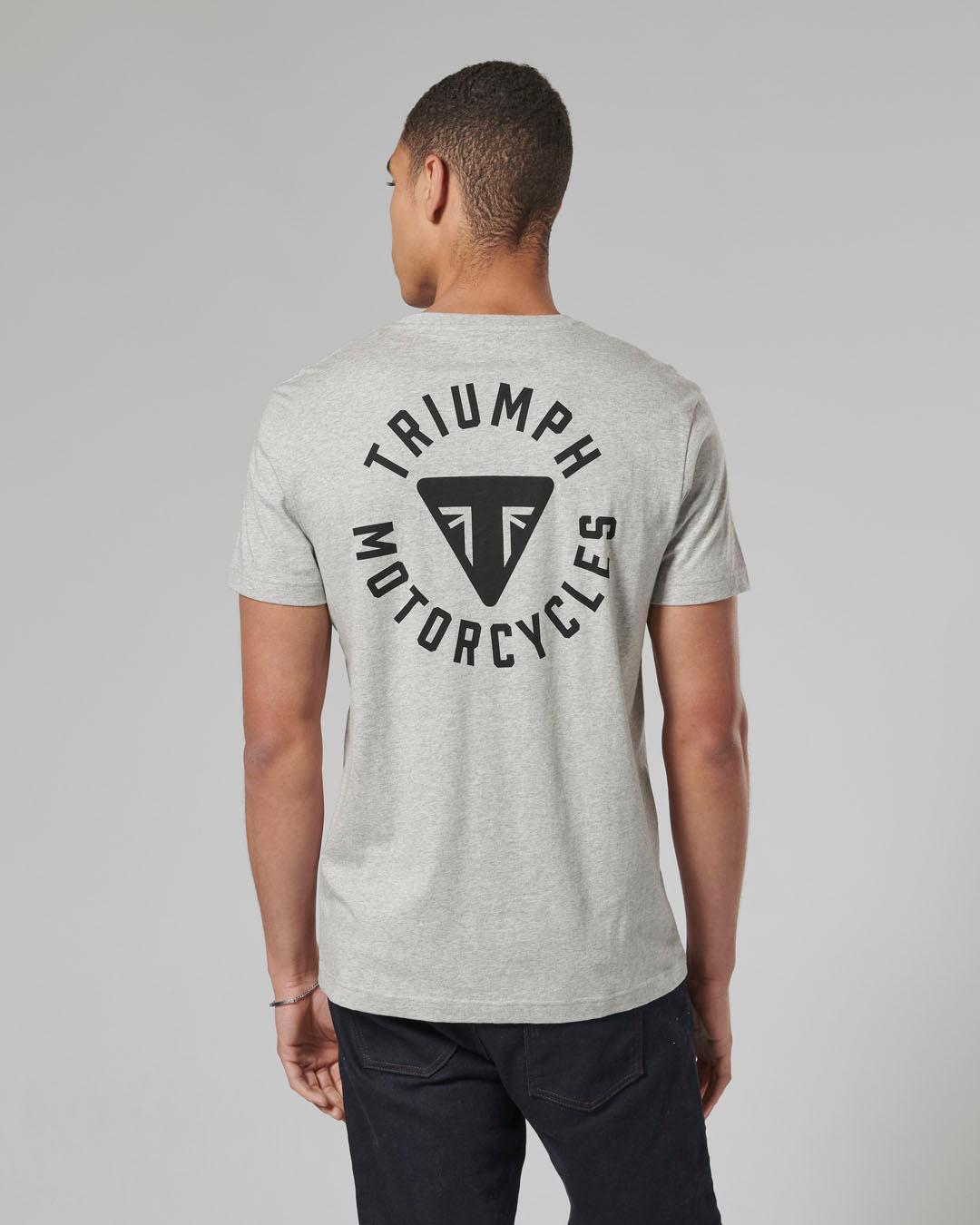 NEWLYN T-SHIRT GREY MARL L image 5