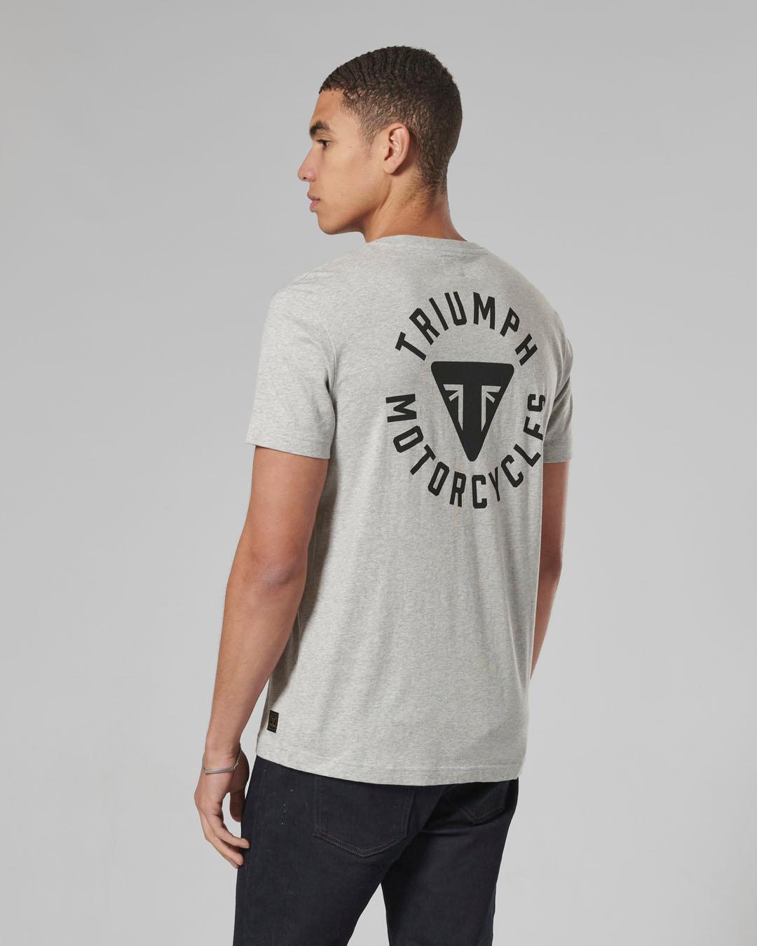 NEWLYN T-SHIRT GREY MARL L image 3
