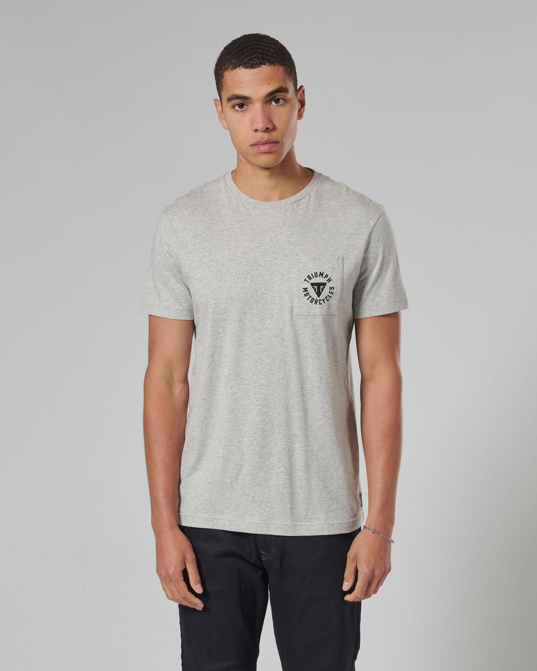 NEWLYN T-SHIRT GREY MARL XXL image 4