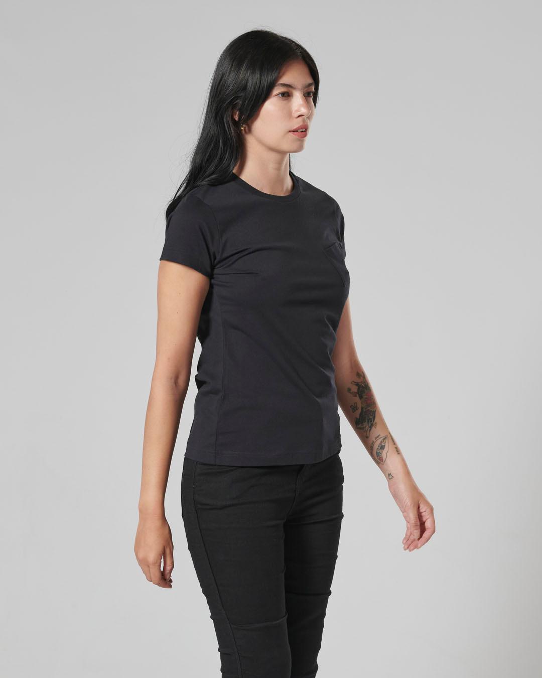 LADIES SYDNEY T-SHIRT JET BLACK S image 8