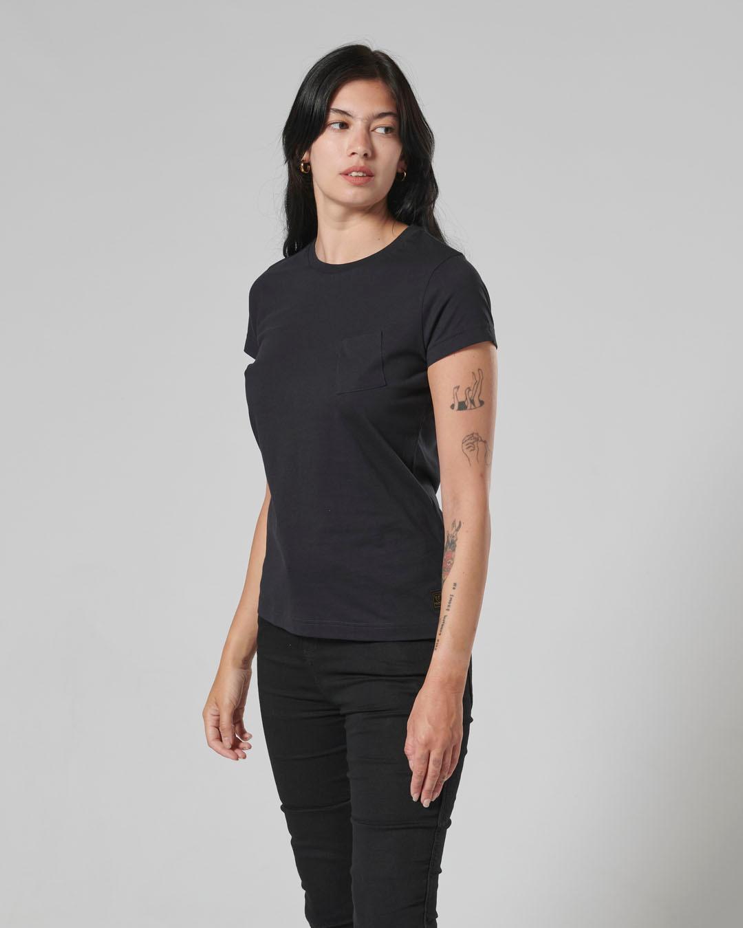 LADIES SYDNEY T-SHIRT JET BLACK S image 10