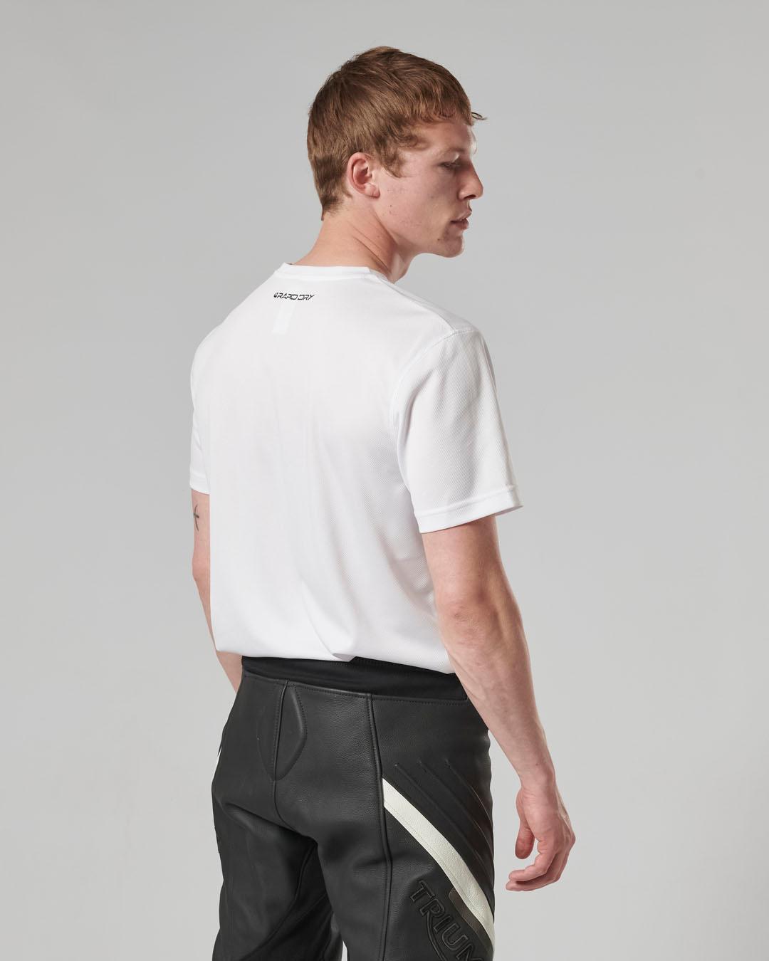 RAPID DRY T-SHIRT - WHITE XS image 10