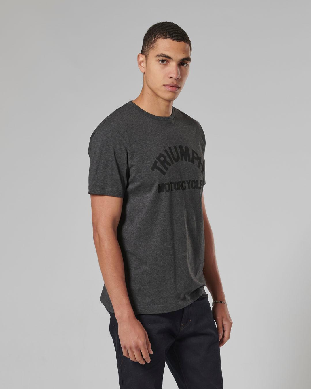 BURNHAM T-SHIRT BLACK MARL M image 6