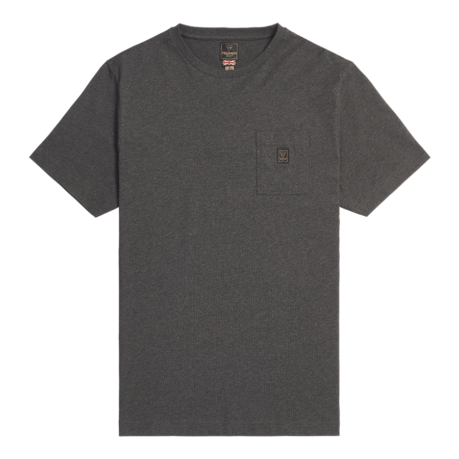 Ditchling Tee Black Marl photo 2