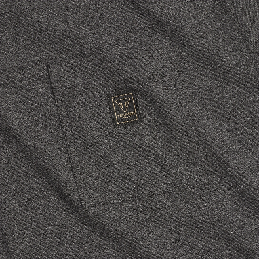 Ditchling Tee Black Marl photo 4