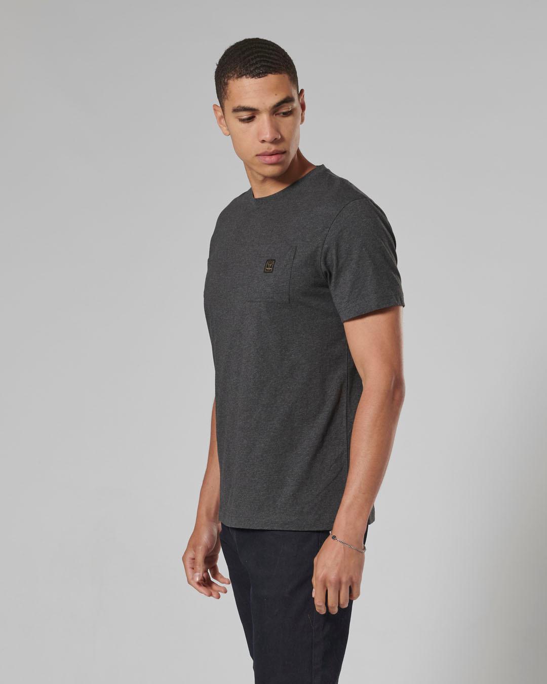 Ditchling Tee Black Marl photo 7