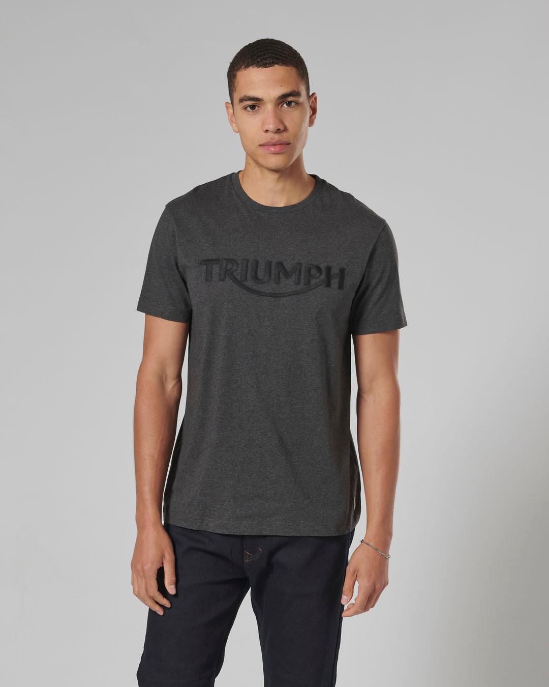 BAMBURGH T-SHIRT BLACK MARL XL image 7