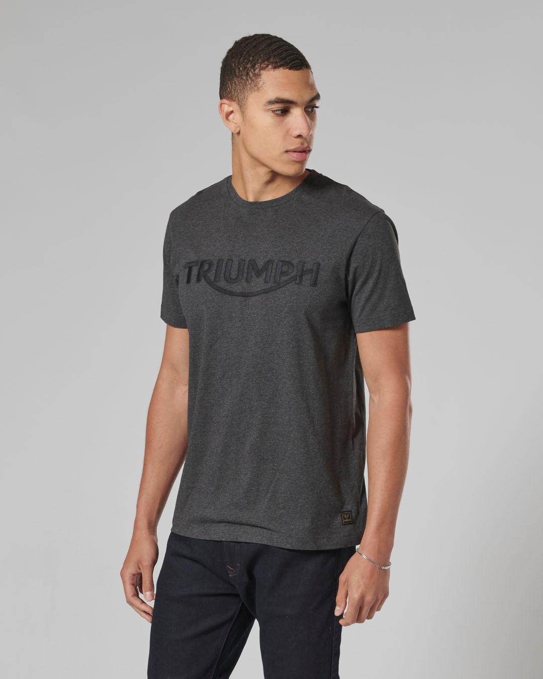 BAMBURGH T-SHIRT BLACK MARL XL image 5