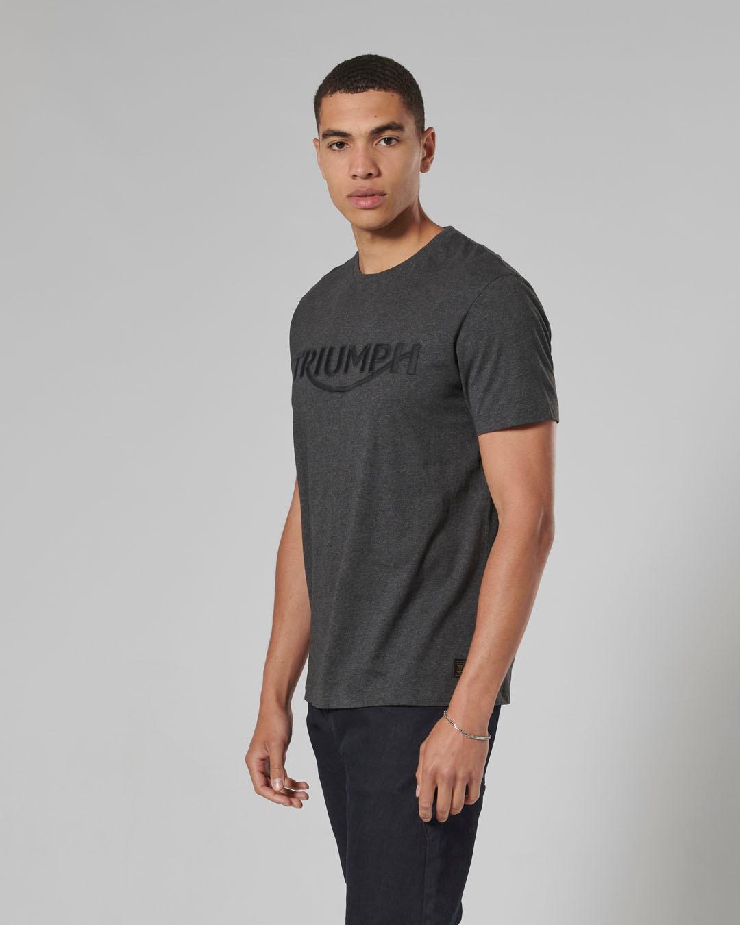 Bamburgh Tee Black Marl photo 4