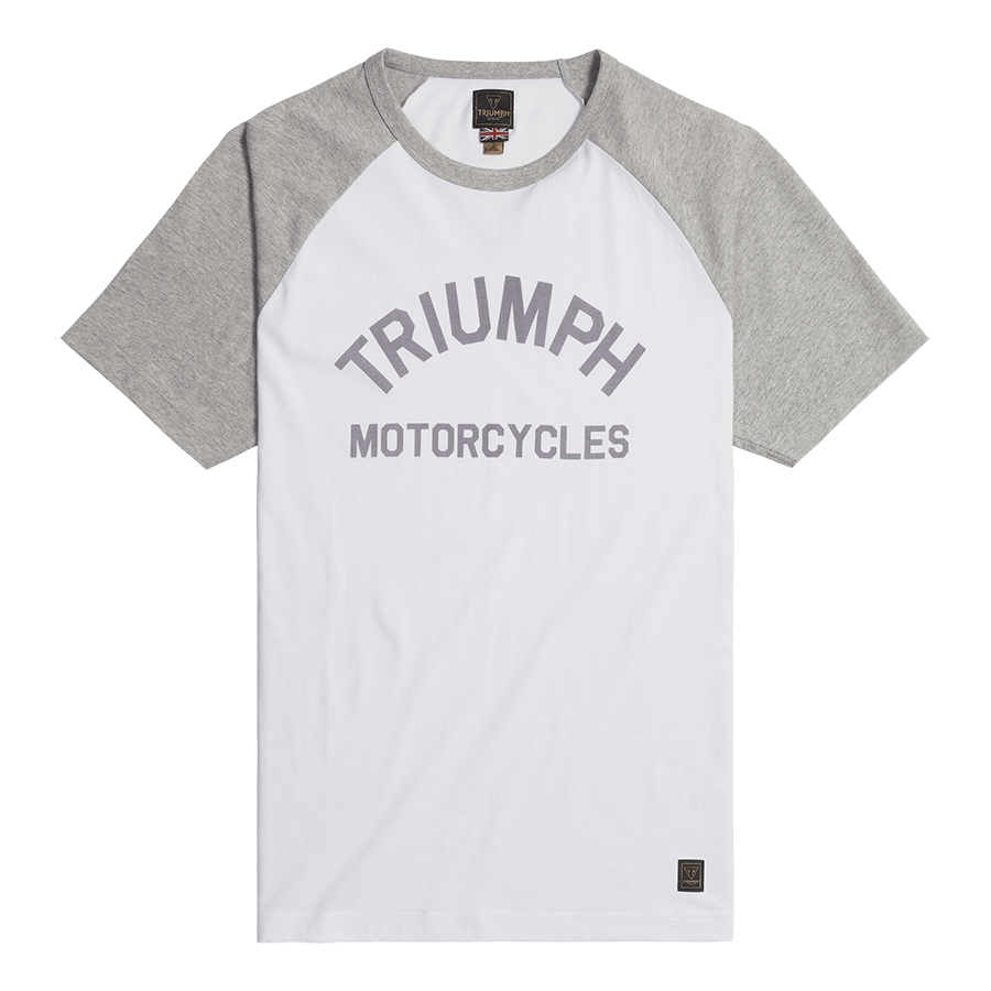 SALTERN T-SHIRT WHITE / GREY MARL XL image 2