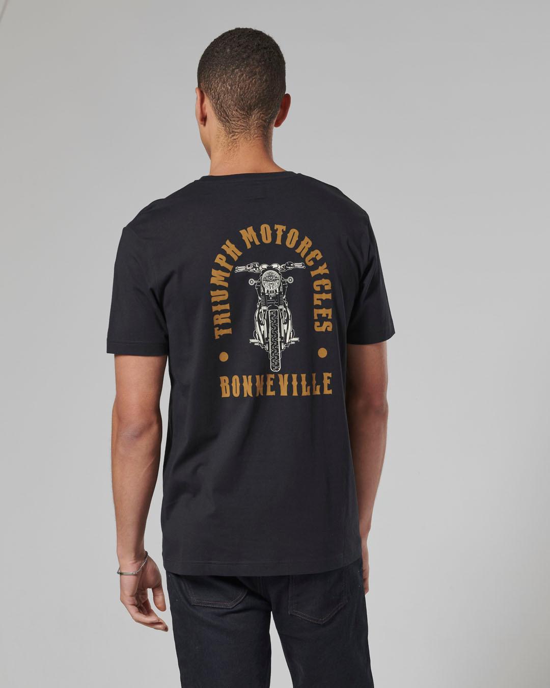 BONNEVILLE T120 T-SHIRT BLACK M image 8