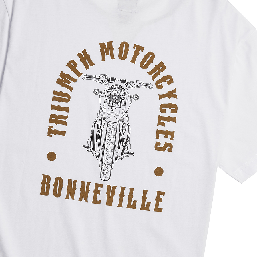 BONNEVILLE T120 T-SHIRT WHITE XL image 4