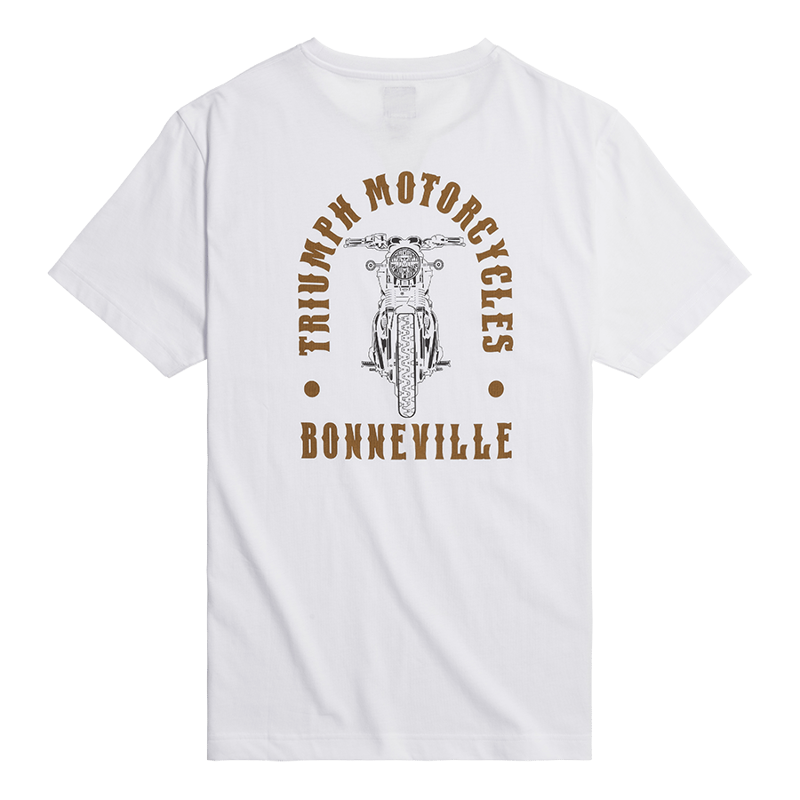 BONNEVILLE T120 T-SHIRT WHITE XXL image 1
