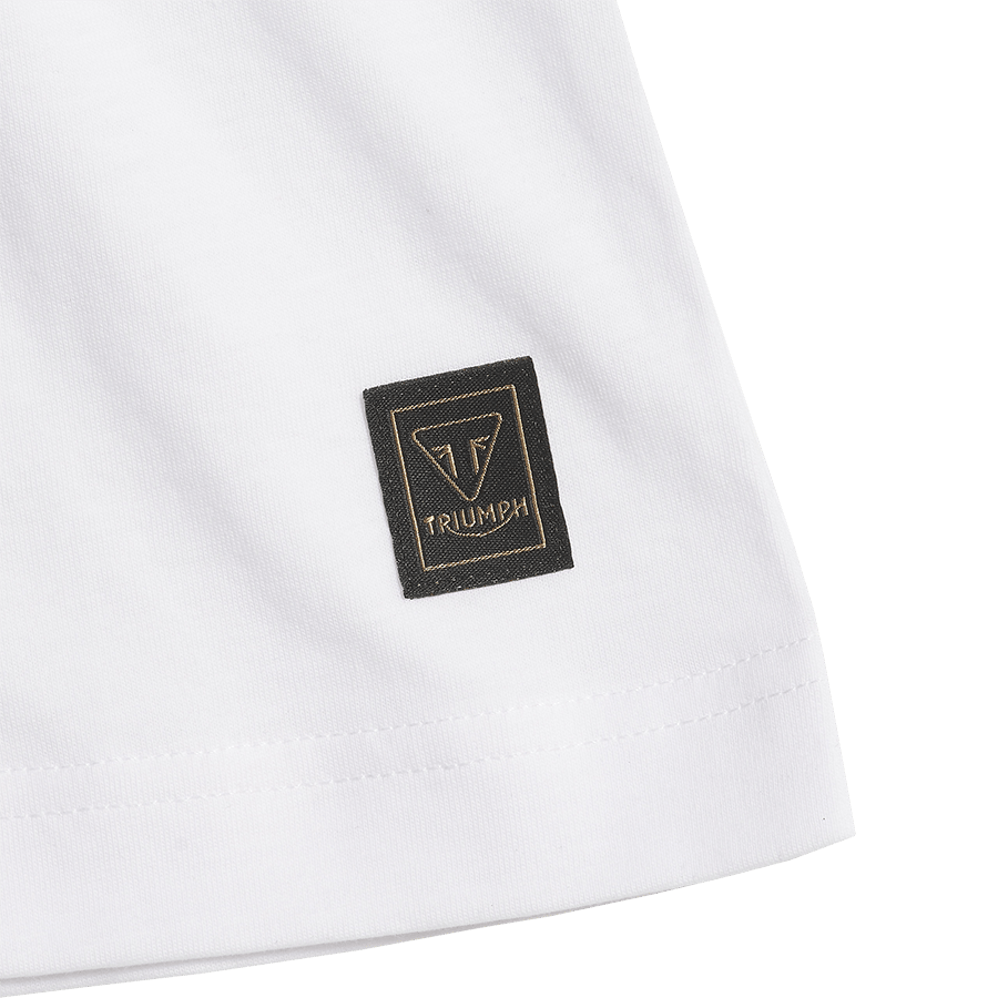 LADIES BONNEVILLE T120 T-SHIRT WHITE XL image 5