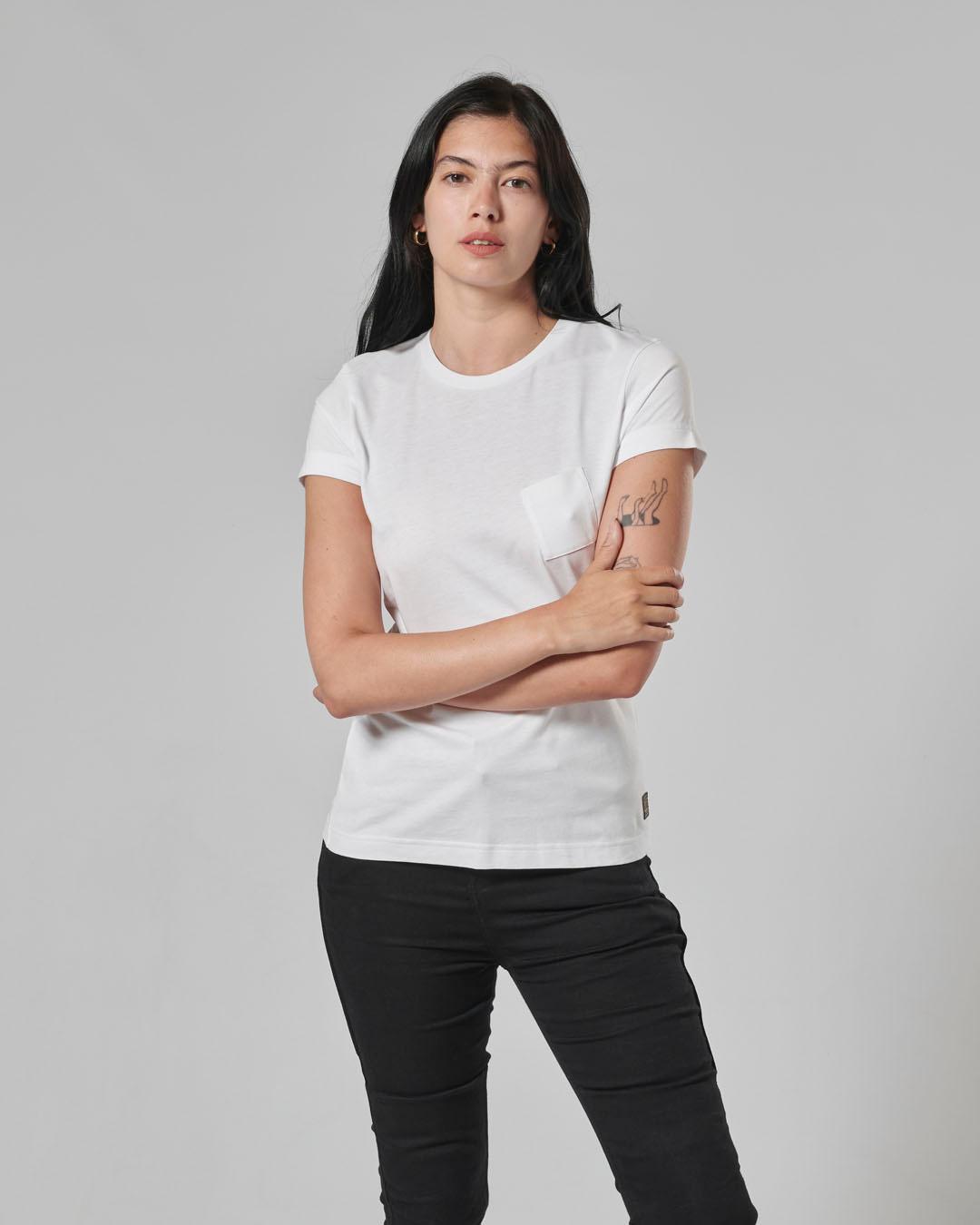 LADIES BONNEVILLE T120 T-SHIRT WHITE XL image 8