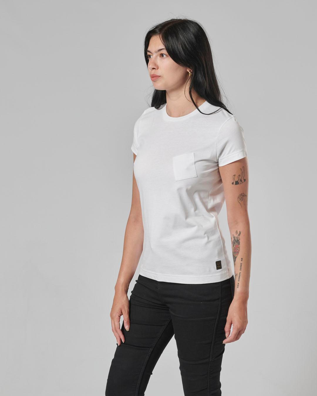 LADIES BONNEVILLE T120 T-SHIRT WHITE XL image 10
