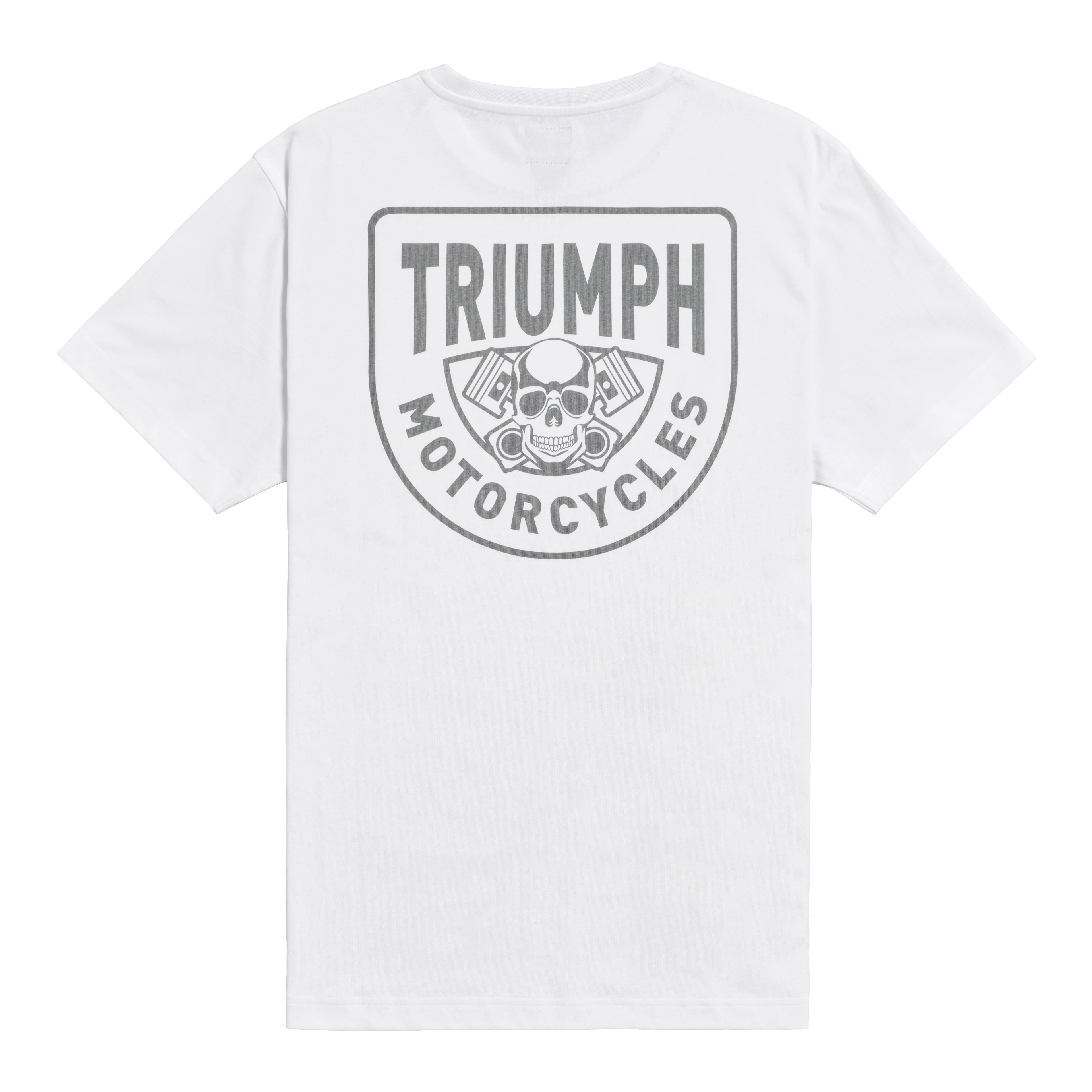 PISTON RICH T-SHIRT WHITE / GREY L image 2