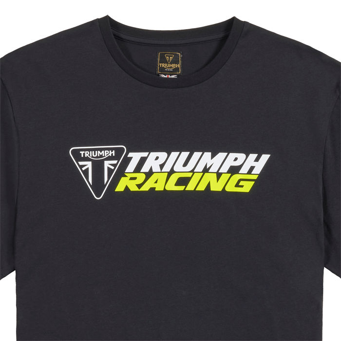 RACING TEE BLACK / YELLOW XL image 9