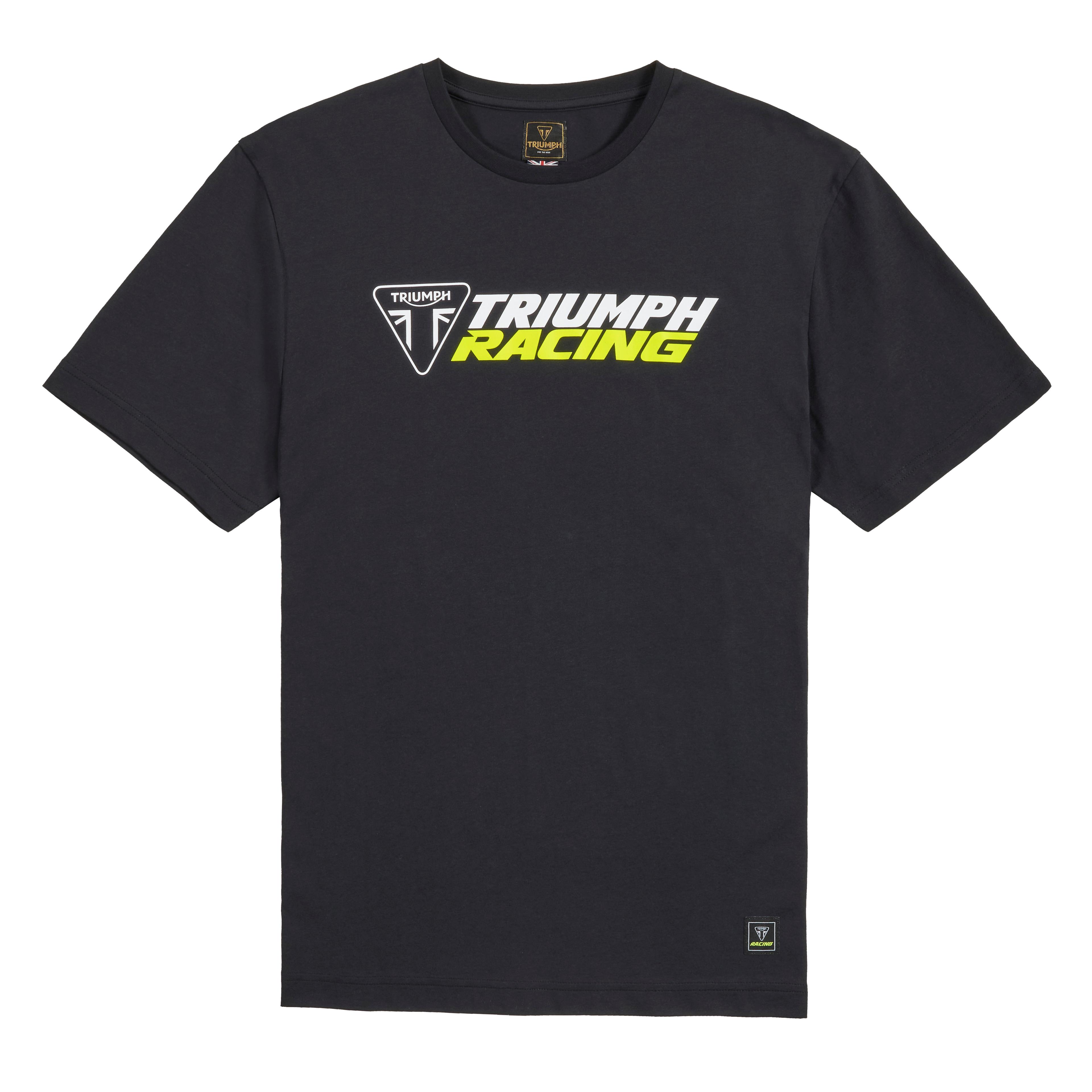 RACING TEE BLACK / YELLOW XL image 7