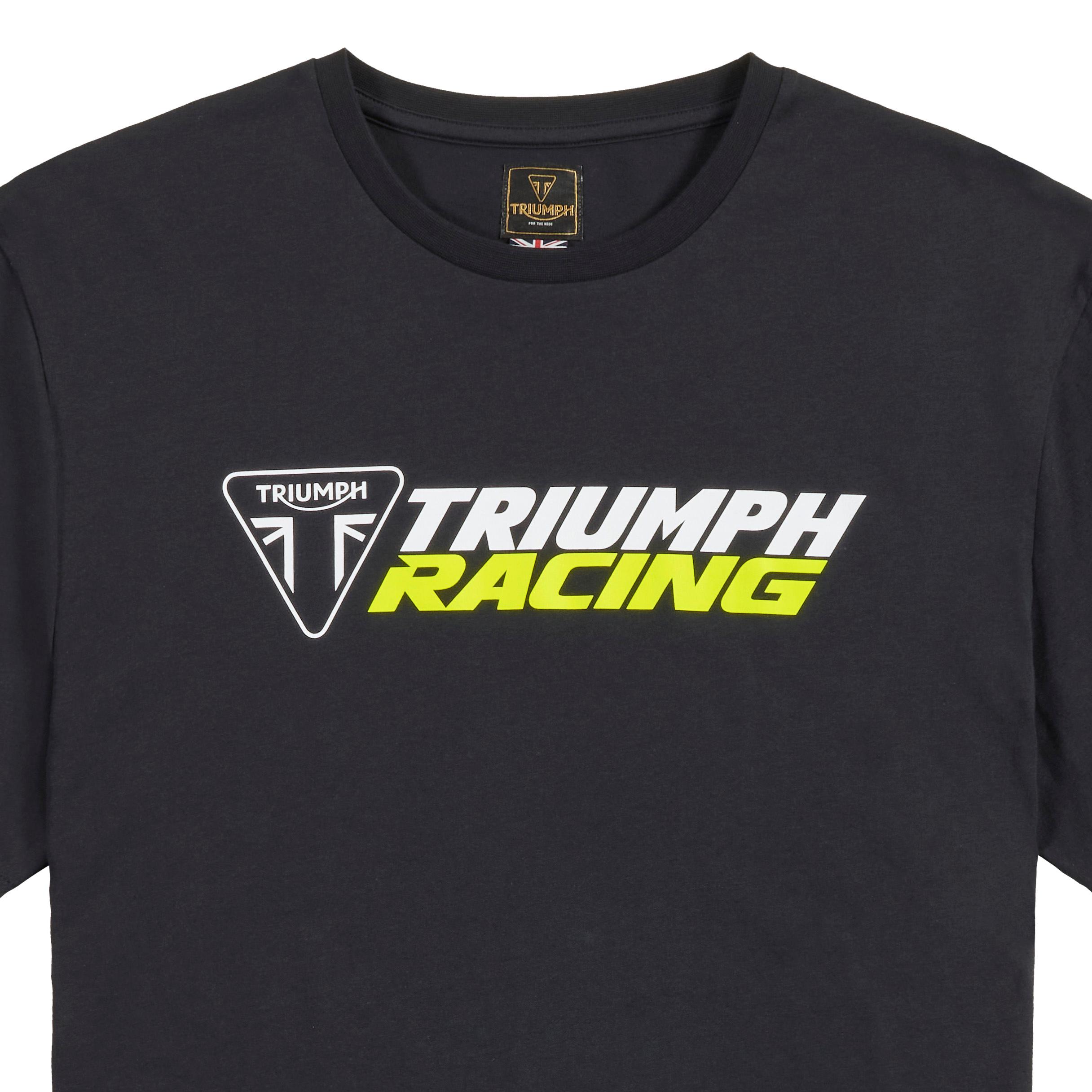 RACING TEE BLACK / YELLOW XL image 11