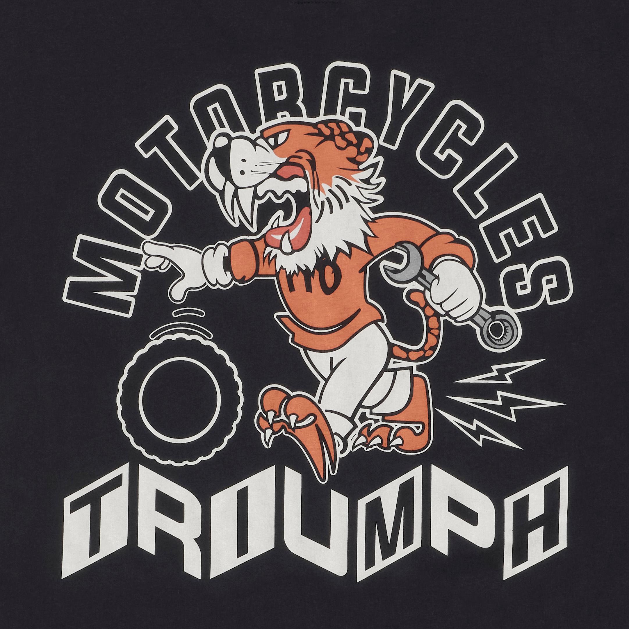 PIT STOP T-SHIRT BLACK XL image 1