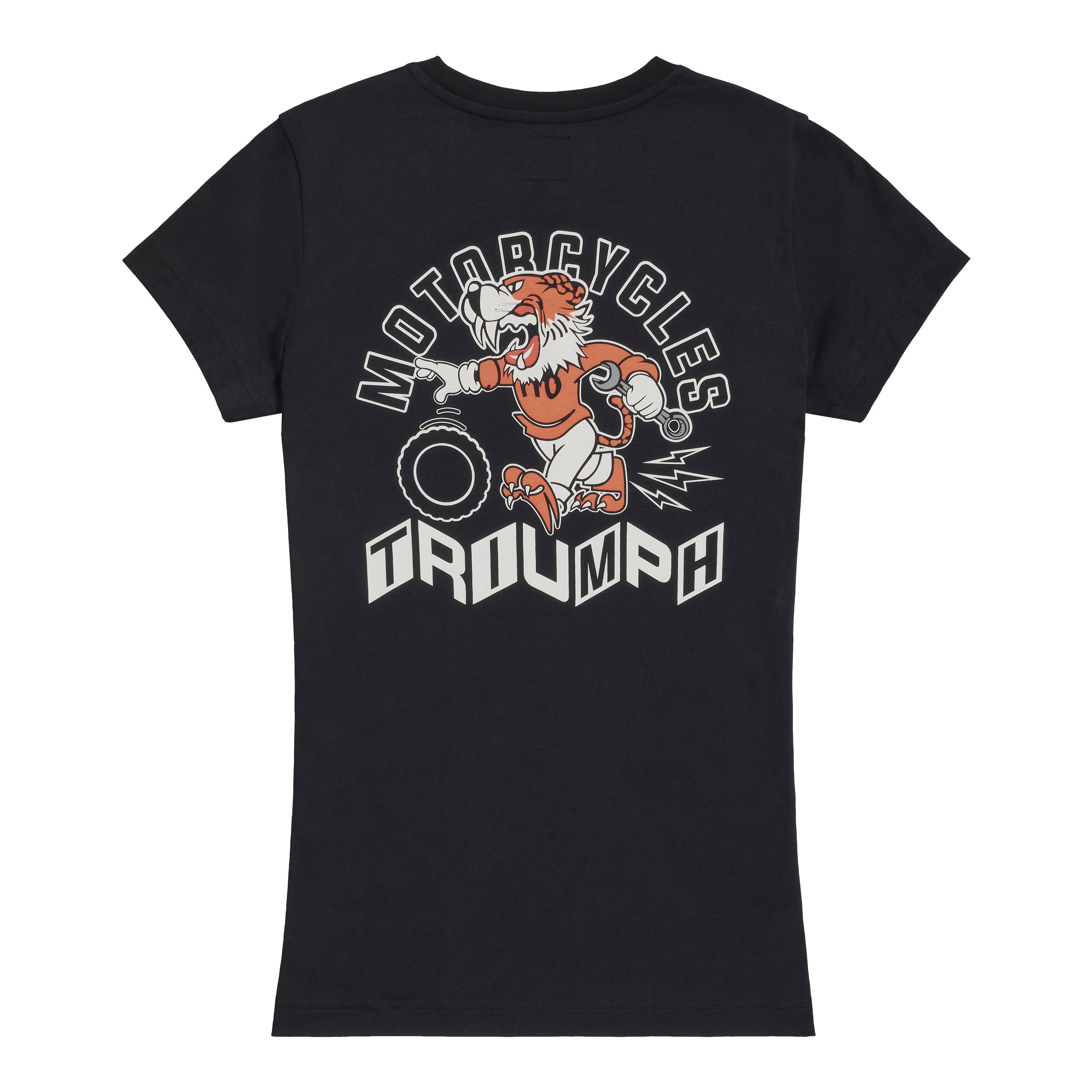 LADIES PIT STOP T-SHIRT BLACK M image 3