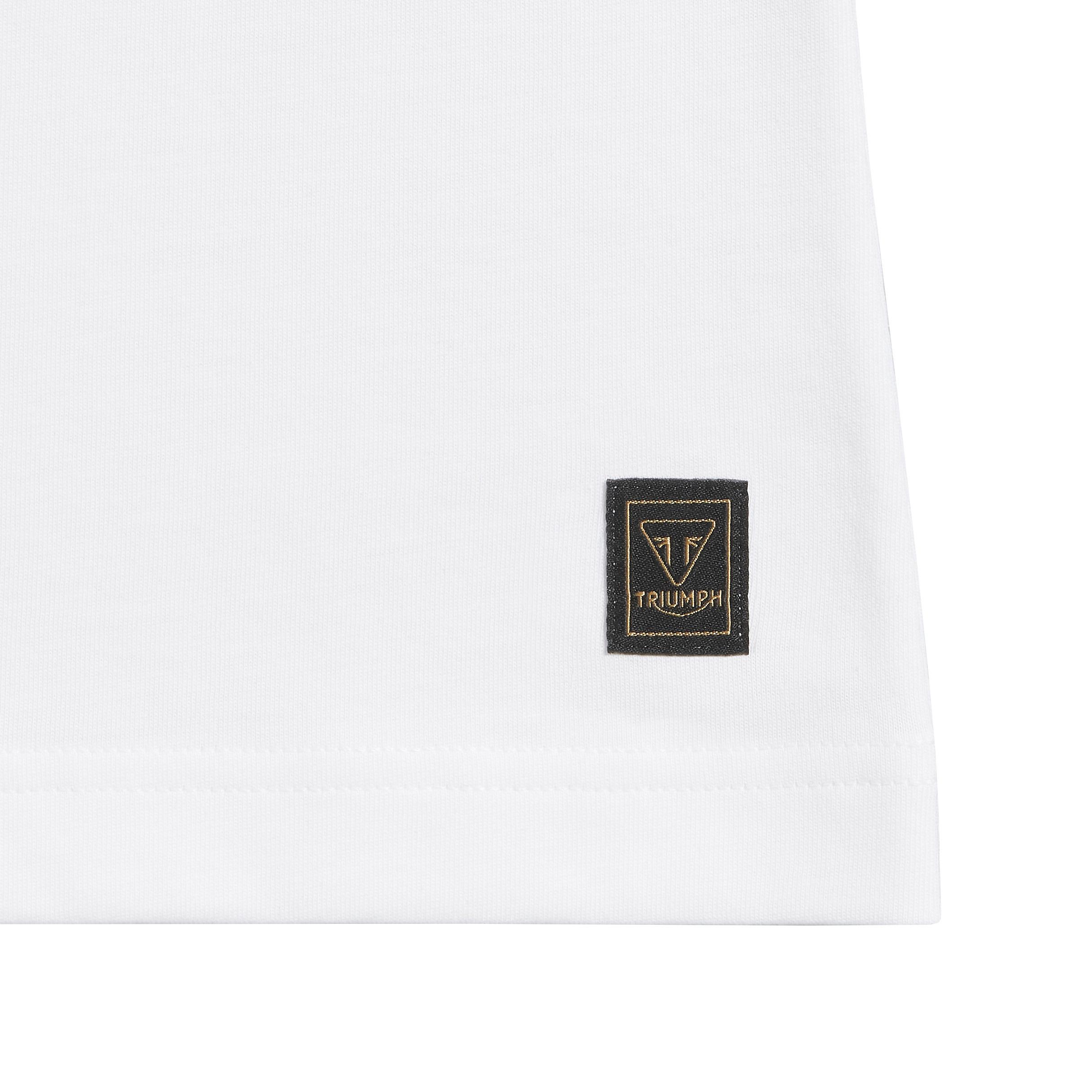 LADIES PIT STOP T-SHIRT WHITE XS image 2