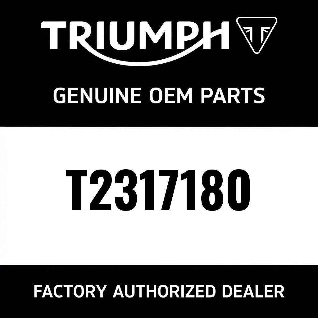 Decal, Bellypan, RH, Ltd, Triumph Racing Yellow image 1