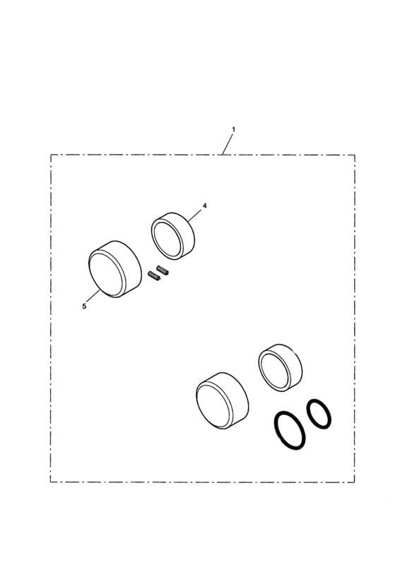Axle Cover Kit, BNVL Classic