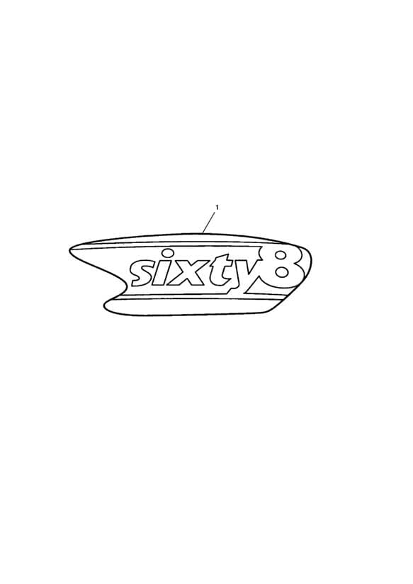 Sixty8 Badge