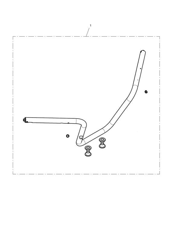 High Handlebar Kit, Black