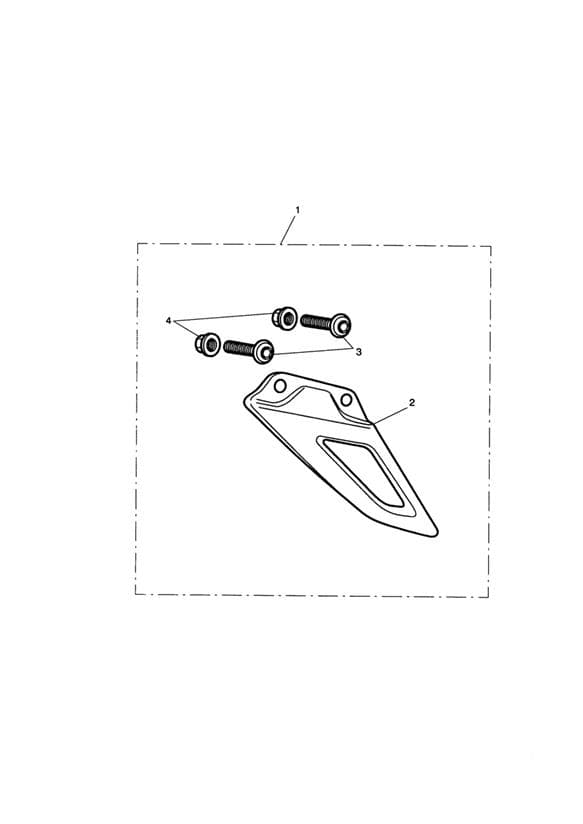 Low Chain Guard, Carbon Fibre