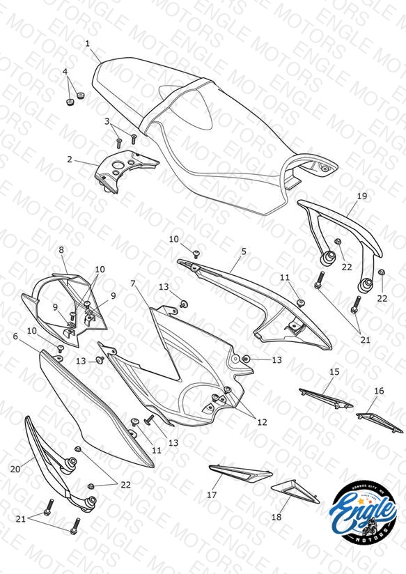 Rear Bodywork & Seat
