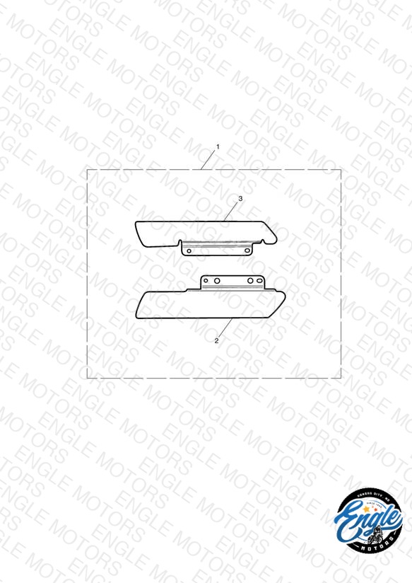 Covers, Frame, Kit, Chrome 476462 > (Non ABS Version Only)