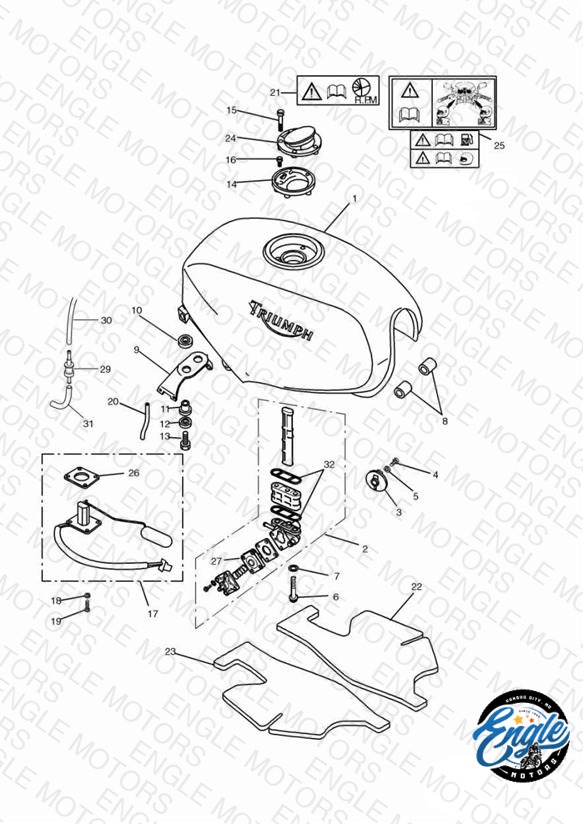 Fuel Tank and Fittings