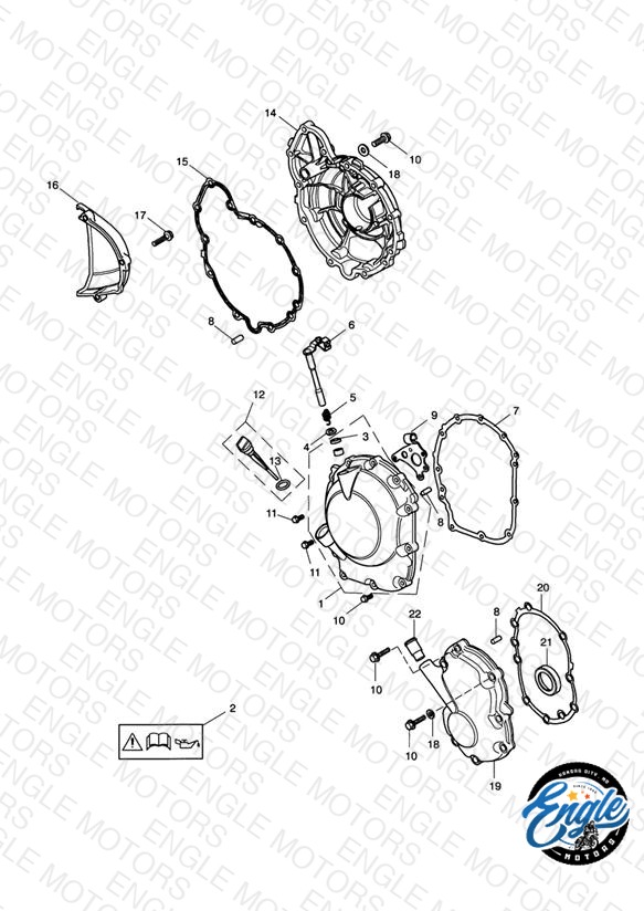 Engine Covers - Daytona 650