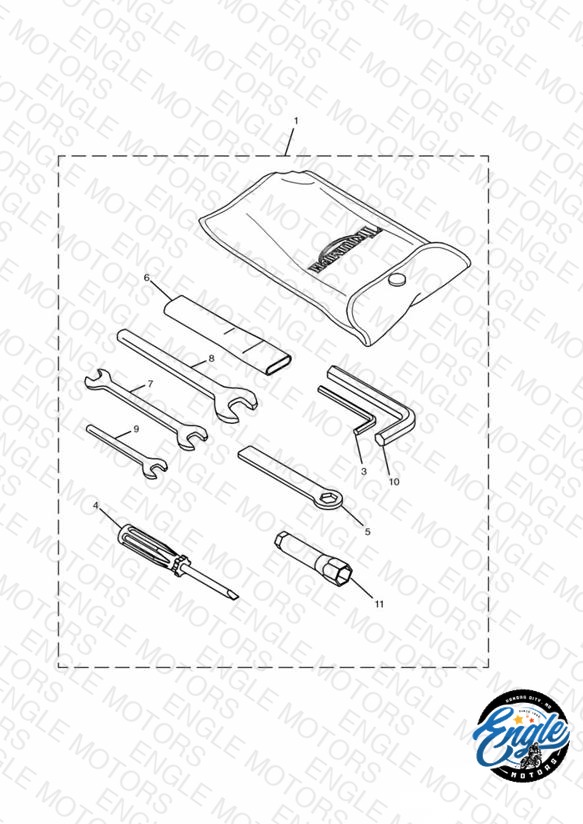 Tool Kit Double sided swingarm