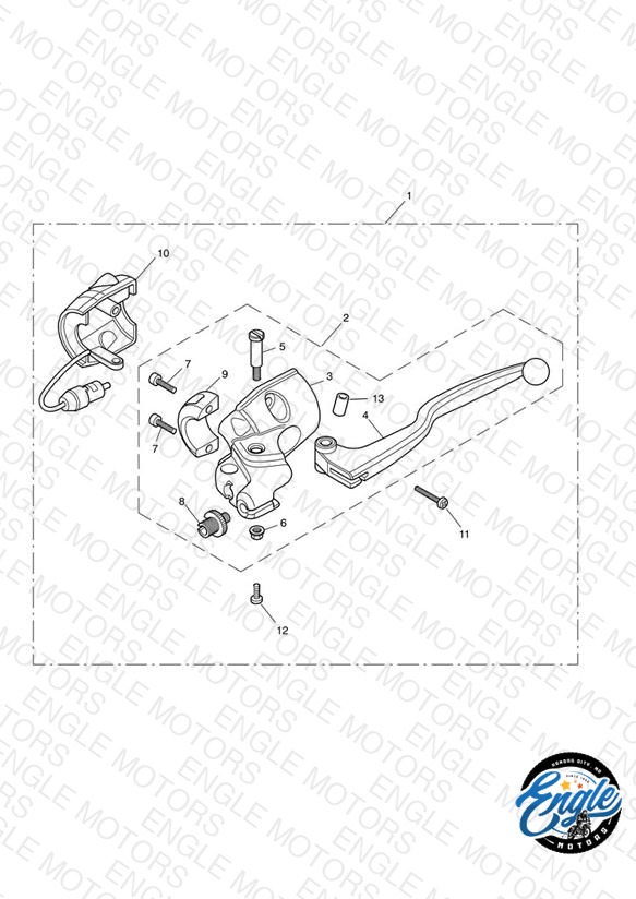 Clutch Controls and Switches - Bonneville