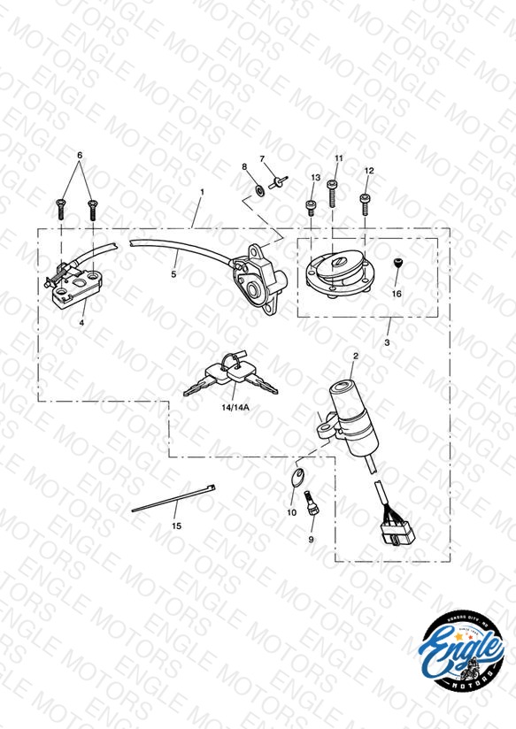 Ignition Switch & Lock Set > 333178