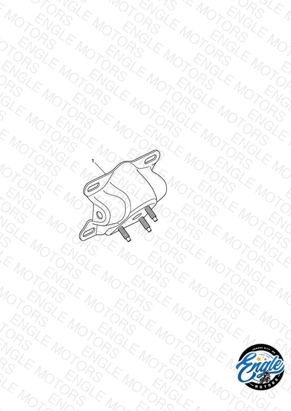 Number Plate Bracket, Chrome