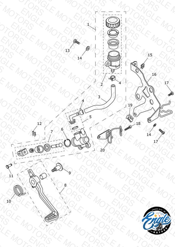 Rear Brake Master Cylinder