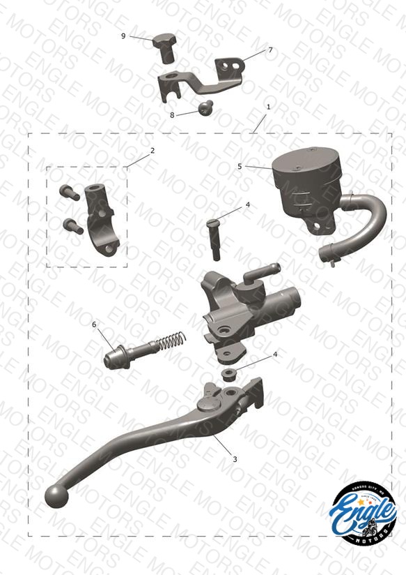 Front Master Cylinder Assy