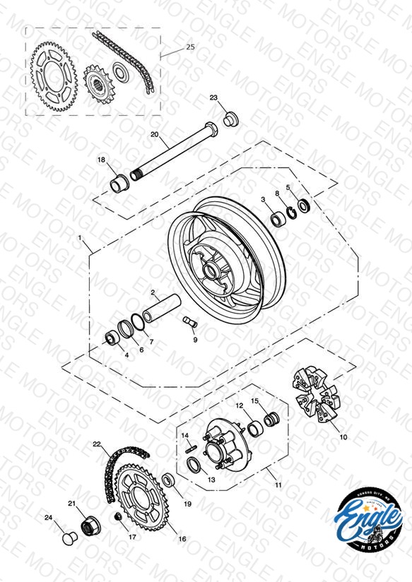 Rear Wheel & Final Drive > 469050