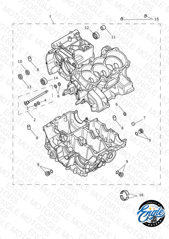 Crankcase & Fittings