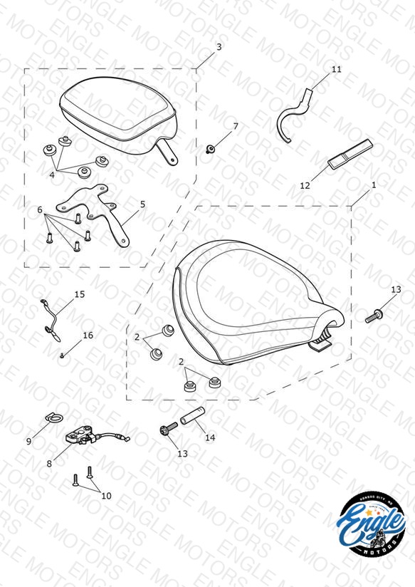 Seat Assy & Toolkit